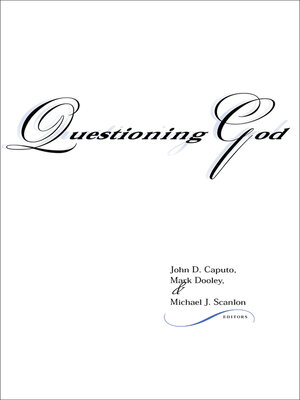 cover image of Questioning God